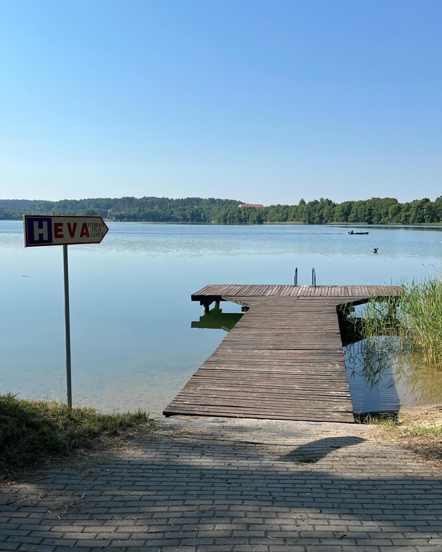 Eva Hotell Mrągowo Exteriör bild